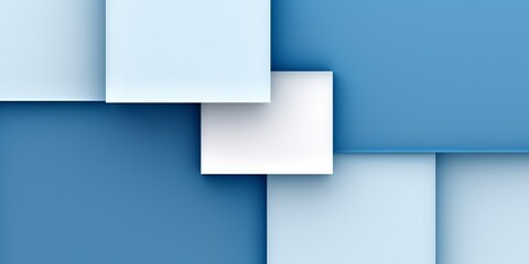 Fototapeta na wymiar Blue and white background abstract minimalism simple. Generative Ai