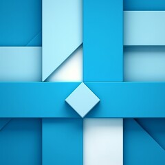 Blue and white background abstract minimalism simple. Generative Ai