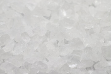 Obraz premium Pile of Citric acid or Lemon salt as background, spice or seasoning as background. Close-up Citric acid or Lemon salt