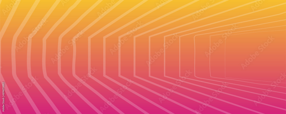 Poster modern colorful gradient background with lines