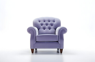 armchair isolated on white