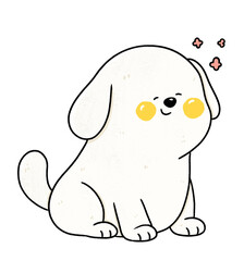 Cute dog doodle