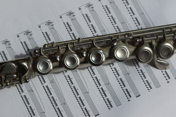 close up of a flute