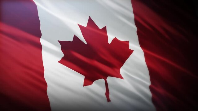 Flag of Canada, full screen, high resolution, 4K Canada Flag