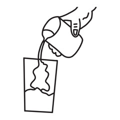 hand holding a bottle