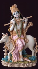 Happy Krishna Janmashtami, Generative ai