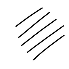 Line Simple sketch line style emphasis,
attention, pattern elements. illustration.