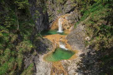 Bayrischzell waterfall "Grüne Gumpe" - Bavaria - Germany