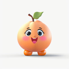Cute 3D Fruit Character