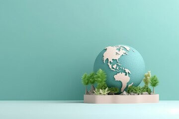 World earth day eco. Generate Ai