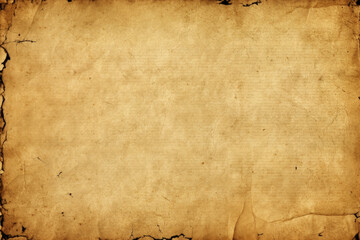 Old Paper Parchment Background Texture, generative ai