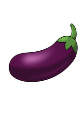 Eggplant cartoon 
