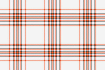 Check plaid texture of fabric pattern tartan with a background textile vector seamless.