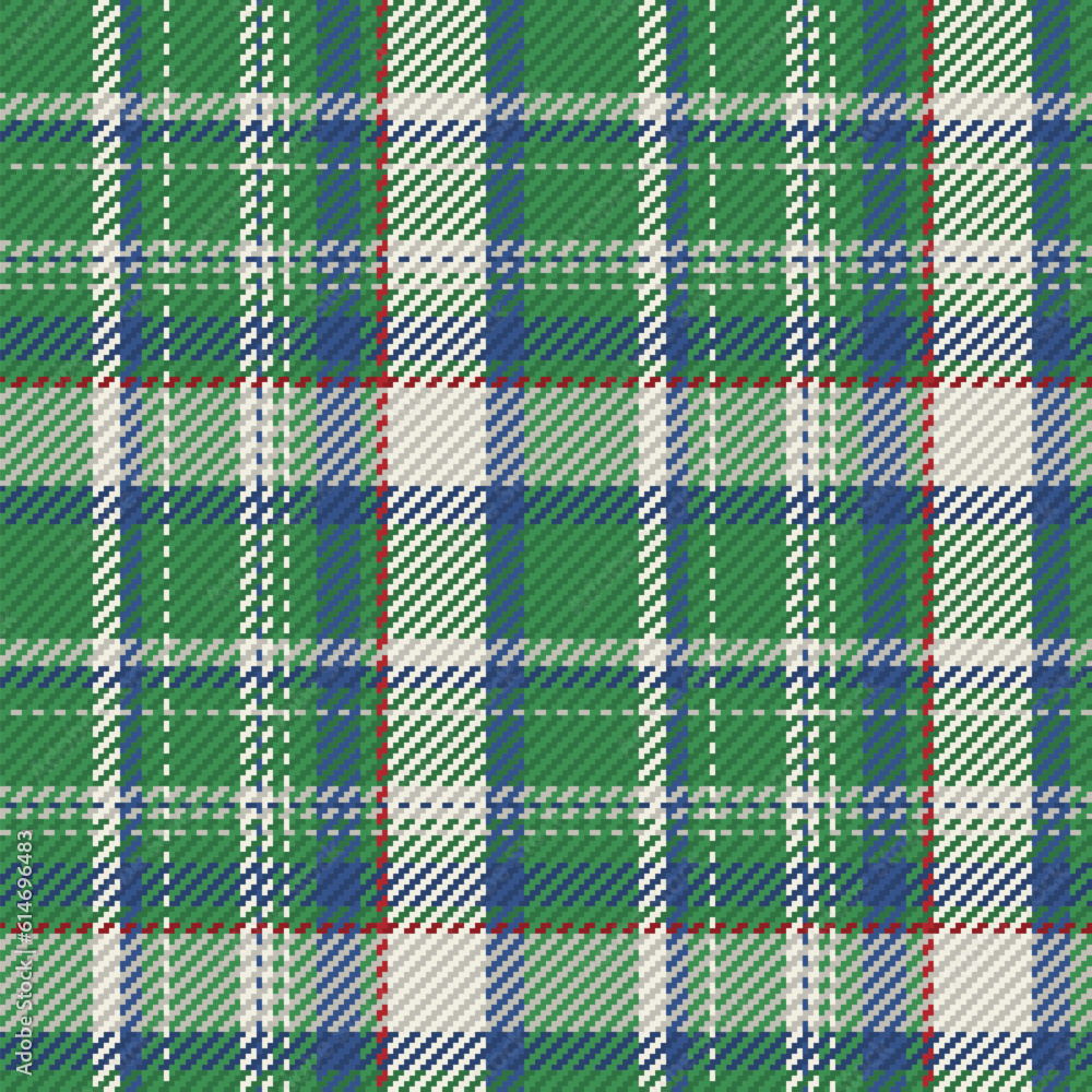 Poster seamless pattern of scottish tartan plaid. repeatable background with check fabric texture. vector b