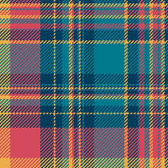 Plaid check background of texture pattern vector with a tartan fabric textile seamless.