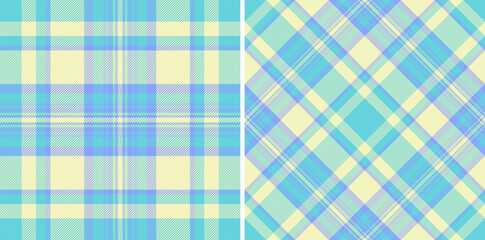 Texture check plaid of background seamless vector with a fabric pattern textile tartan.