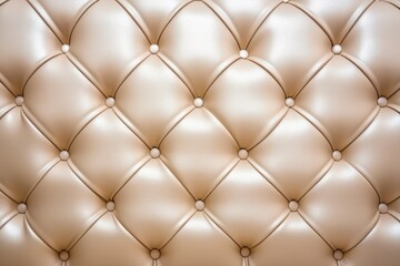 Textured background sofa in beige tones. Generative AI