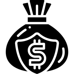 insurance solid icon