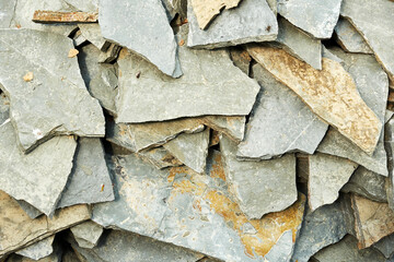 Cracked stone tiles for road and outdoor walls. Architecture theme textures