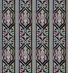 Thai pastel pattern, thai pattern seamless in pastel, lai thai temple