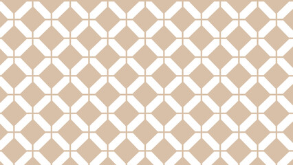 Beige and white seamless pattern with ornament