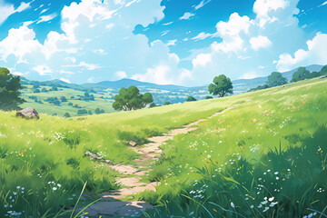 Anime landscape