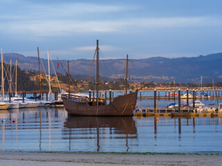 boats in the harbor