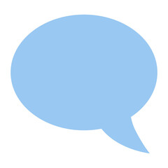 Left Speech Bubble vector emoji icon. A left-facing speech bubble.