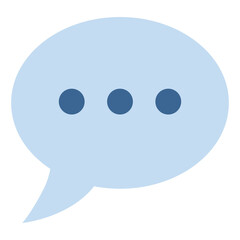 Speech Balloon vector emoji icon. A cartoon-style balloon used to represent spoken word in comics.