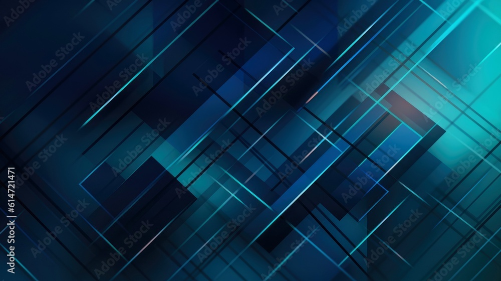 Poster abstract tech lines background. futuristic abstract shapes technology, application cover and web sit
