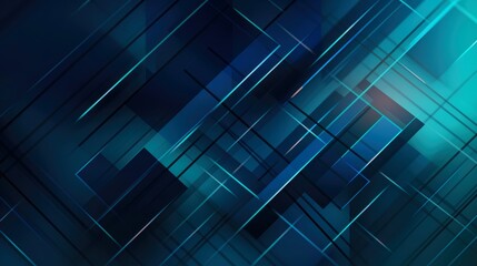 Abstract tech lines background. futuristic abstract shapes technology, Application cover and web site design, Generative AI illustration