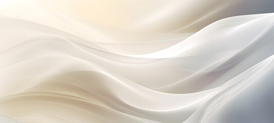 Naklejka premium Abstract background with a white light blur. Generative AI.