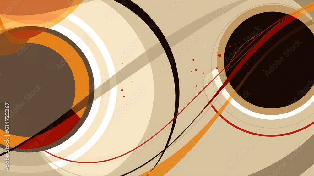 Poster abstract tech lines background. futuristic abstract shapes technology, application cover and web sit
