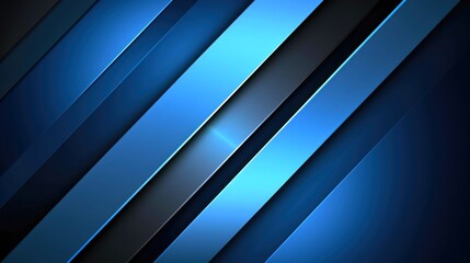 Fototapeta premium Abstract tech lines background. futuristic abstract shapes technology, Application cover and web site design, Generative AI illustration