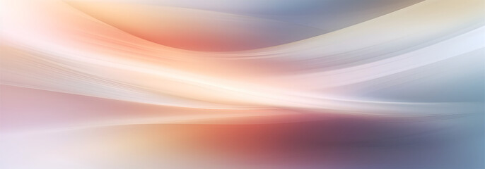 Obraz premium Abstract background with a white light blur. Generative AI.