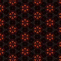 Vibrant and Symmetrical Digital Abstract Kaleidoscope Art with Intricate Geometric Patterns, Fractal Elements, and Psychedelic Colors, Perfect for Contemporary Design Projects, Modern Wallpaper	
