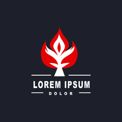 fire flame logo