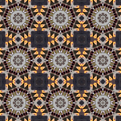 Vibrant and Symmetrical Digital Abstract Kaleidoscope Art with Intricate Geometric Patterns, Fractal Elements, and Psychedelic Colors, Perfect for Contemporary Design Projects, Modern Wallpaper	
