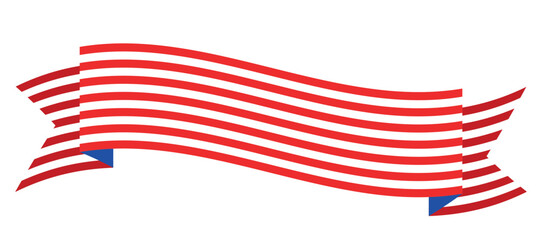 Obraz premium fourth of july, 4th of july, independence of the united states of america, idependence day, patriot flag, patriot ribbon,