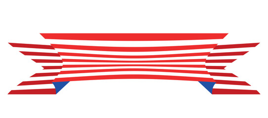 Fototapeta premium fourth of july, 4th of july, independence of the united states of america, idependence day, patriot flag, patriot ribbon,