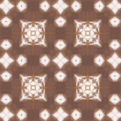 Fototapeta premium Vibrant and Symmetrical Digital Abstract Kaleidoscope Art with Intricate Geometric Patterns, Fractal Elements, and Psychedelic Colors, Perfect for Contemporary Design Projects, Modern Wallpaper 