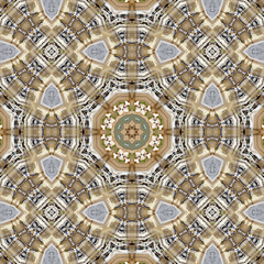 Vibrant and Symmetrical Digital Abstract Kaleidoscope Art with Intricate Geometric Patterns, Fractal Elements, and Psychedelic Colors, Perfect for Contemporary Design Projects, Modern Wallpaper	
