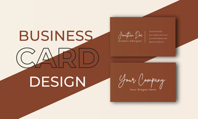 Modern Editable Business Card Template, Minimalist Business Cards, Chic Business Card, Printable Business Card Template	
