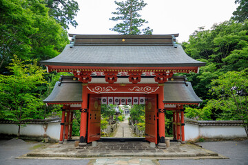 初夏の宇奈岐日女神社　大分県由布市　Unagi Hime Shrine in early summer. Ooita Pref, Yufu City.
