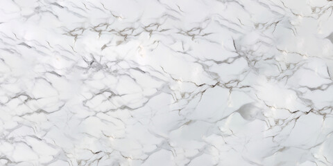 Obraz premium White marble pattern texture for background. Generative AI.