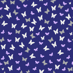Beautiful butterflies background