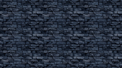 Seamless stone wall texture, created with generative AI technology