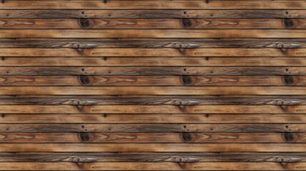Naklejka premium Seamless wood pattern, created with generative AI technology