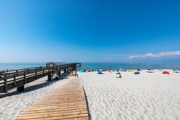 Strand in Rerik an der Ostsee.