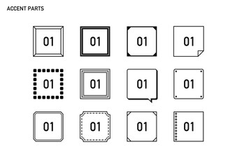 アクセントパーツ　ACCENT PARTS